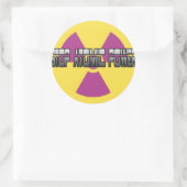 Page_1 Runder Aufkleber (Tasche)