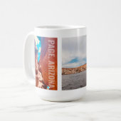 Page Arizona Antelope Canyon Horseshoe Bend Kaffeetasse (Vorderseite Links)