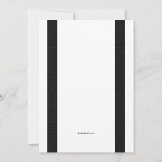 Page Boy Request Card Einladung (Rückseite)