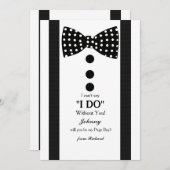 Page Boy Request Card Einladung (Vorne/Hinten)