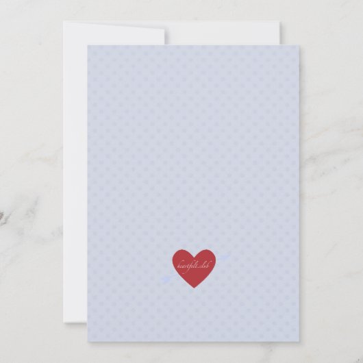 Page Boy Request Card Einladung (Rückseite)