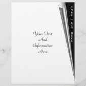 Page Curl-Flyer Flyer (Vorne)