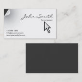 Page Curl Psychologe Business Card Visitenkarte (Vorne/Hinten)