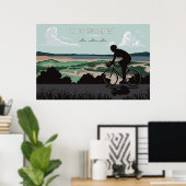 Page Mill Road Cycling Poster (Heimbüro)