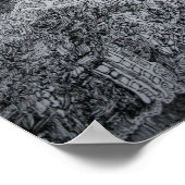 Page of Accordion Artist's Book Detail Poster (Ecke)