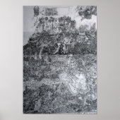 Page of Accordion Artist's Book Detail Poster (Vorne)