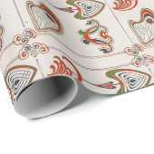 Page of Combinaisons Ornementales by Mucha Geschenkpapier (Rolleneckpunkt)