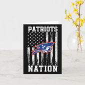 Page Patriots Logo Nation Hs Karte (Gelbe Blume)