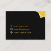 page_turn_business_card visitenkarte (Rückseite)