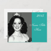 Pageant Autograph Postkarte (Vorne/Hinten)
