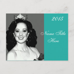 Pageant Autograph Postkarte