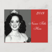 Pageant Autograph Postkarte (Vorderseite)