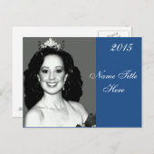 Pageant Autograph Postkarte (Vorne/Hinten)