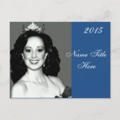 Pageant Autograph Postkarte (Vorderseite)