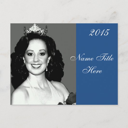 Pageant Autograph Postkarte (Vorderseite)