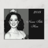Pageant Autograph Postkarte (Vorderseite)