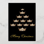 Pageant Crossover Ferienkarte Folien Feiertagskarte (Vorderseite)