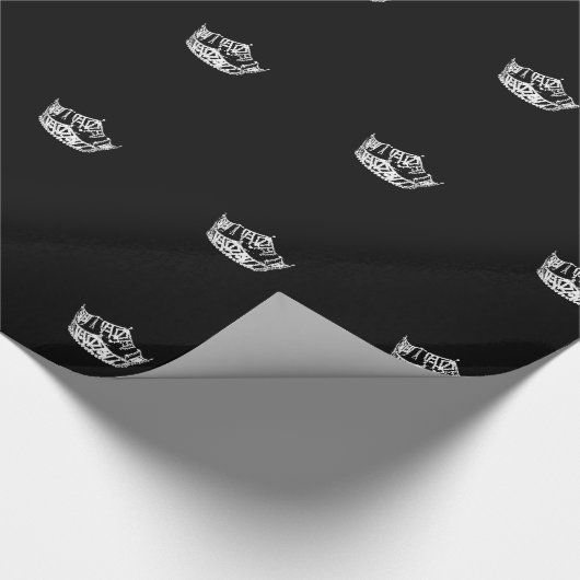 Pageant Crosspulpapier Geschenkpapier (Ecke)