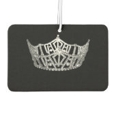 Pageant Crown Air Freshner Autolufterfrischer (Rückseite)