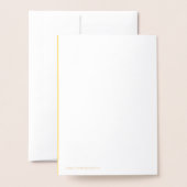 Pageant Crown Danke-Karte Folienkarte (Rückseite mit Umschlag)