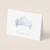 Pageant Crown Fown Card Folienkarte (Vorderseite)