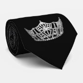 Pageant Crown-Krawatte Krawatte (Gerollt)