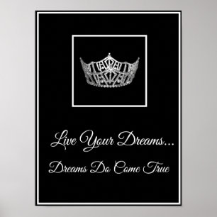 Pageant Crown Live Your Dreams Poster