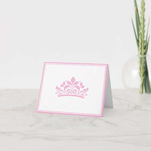 Pageant Crown Note Card (Vorderseite)