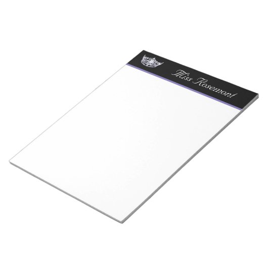 Pageant Crown Notepad Notizblock (angewinkelt)