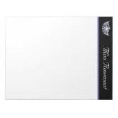 Pageant Crown Notepad Notizblock (Vorderseite)
