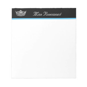 Pageant Crown Notepad Notizblock
