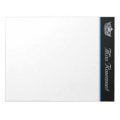 Pageant Crown Notepad Notizblock (Vorderseite)