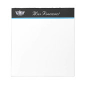 Pageant Crown Notepad Notizblock (Vorderseite)