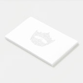 Pageant Crown Notes Post-it Klebezettel (angewinkelt)