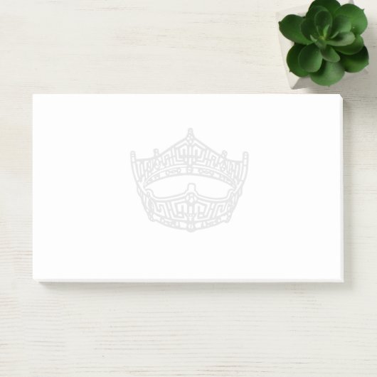 Pageant Crown Notes Post-it Klebezettel (Büro)