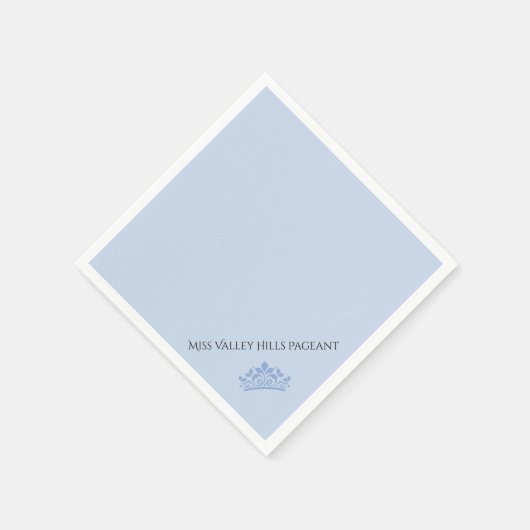 Pageant Crown Paper Napkins Serviette (Ecke)