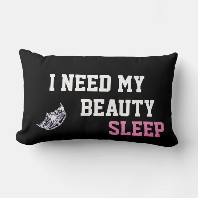 Pageant Crown Pillow Lendenkissen (Vorderseite)