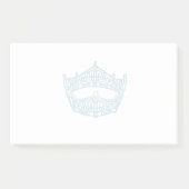 Pageant Crown Post-it Klebezettel (Vorderseite)