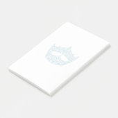 Pageant Crown Post-it Klebezettel (angewinkelt)