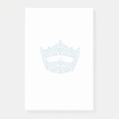 Pageant Crown Post-it Klebezettel (Vorderseite)