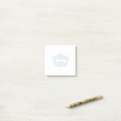 Pageant Crown Post-it Klebezettel (Auf Schreibtisch)
