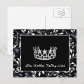 Pageant Crown Postcard Postkarte (Vorne/Hinten)