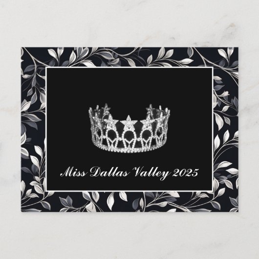 Pageant Crown Postcard Postkarte (Vorderseite)
