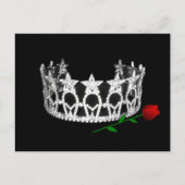 Pageant Crown Postcard Postkarte (Vorderseite)
