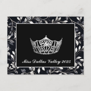 Pageant Crown Postcard Postkarte