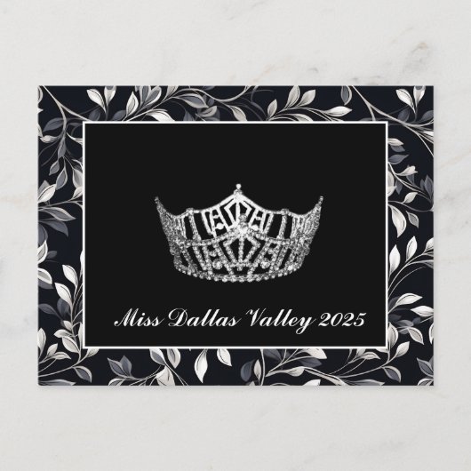 Pageant Crown Postcard Postkarte (Vorderseite)