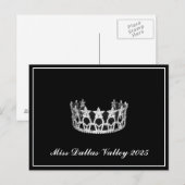 Pageant Crown Postcard Postkarte (Vorne/Hinten)