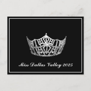 Pageant Crown Postcard Postkarte