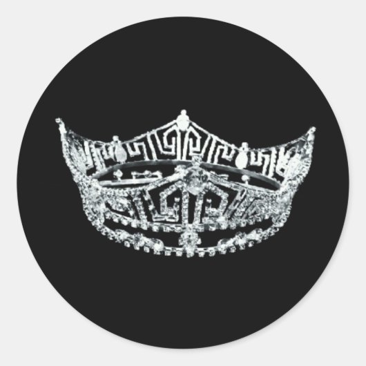 Pageant Crown Stickers (Vorderseite)