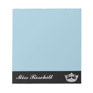 Pageant Crown & Title Notepad Notizblock